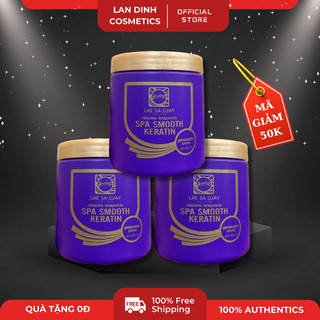 Kem ủ tóc xả tóc lụa keratin tím lae luay hàng thái chuẩn landinhcosmetic