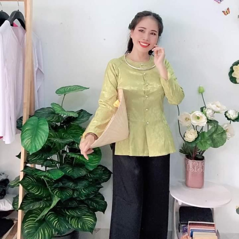 Bộ Bà Ba Gấm Đẹp Người Lớn