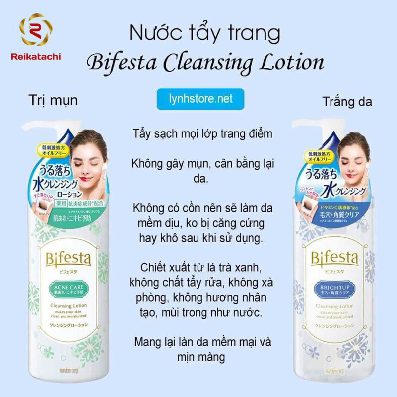 Nước tẩy trang Bifesta