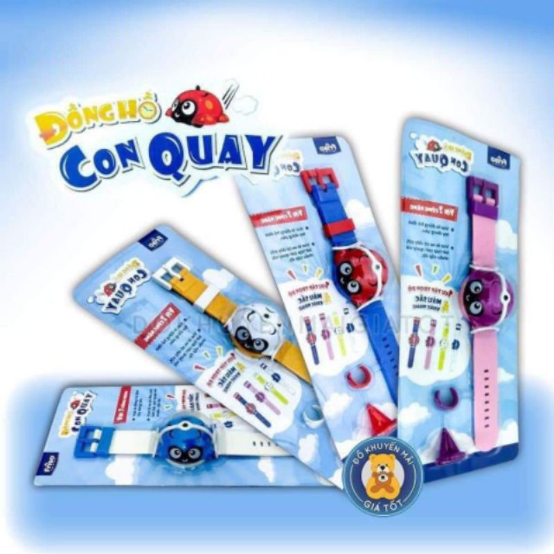 ĐỒ CHƠI ĐỒNG HỒ CON QUAY