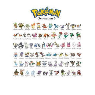 Mô hình Pokemon Tomy chính hãng - Gen 6