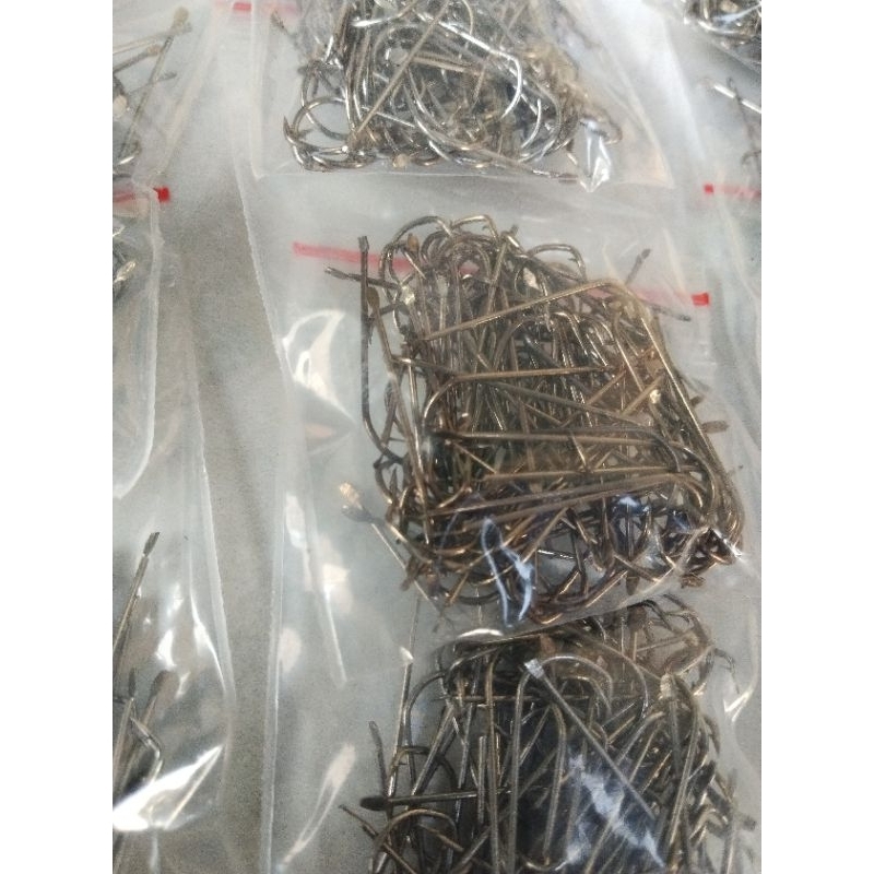 Lưỡi câu tôm càng xanh 100 lưỡi - lưỡi câu đúc - lưỡi câu tôm thủ công