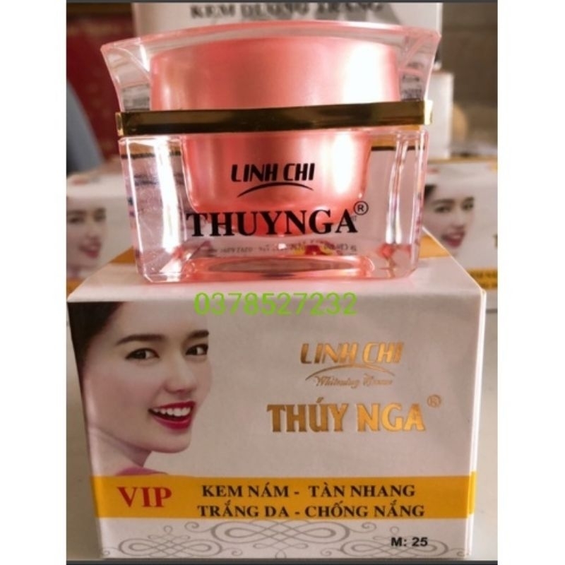 Kem nám, tàn nhang, trắng da, chống nắng VIP Linh Chi Thúy Nga (25g