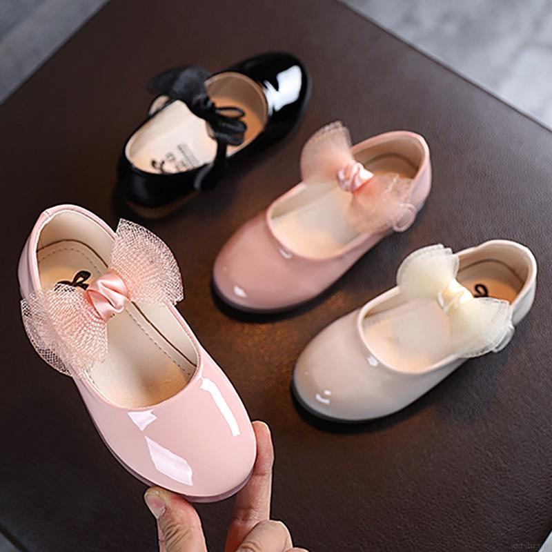 Giày búp bê phối ren đế mềm cho bé