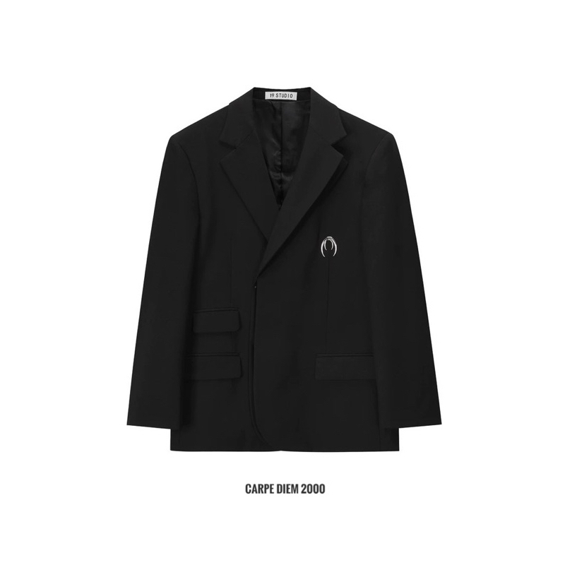 Crescent Blazer - Áo khoác vest blazer form rộng oversize unisex