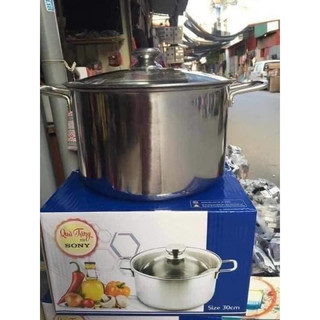 Nồi inox luộc gà _Kt. 30cm