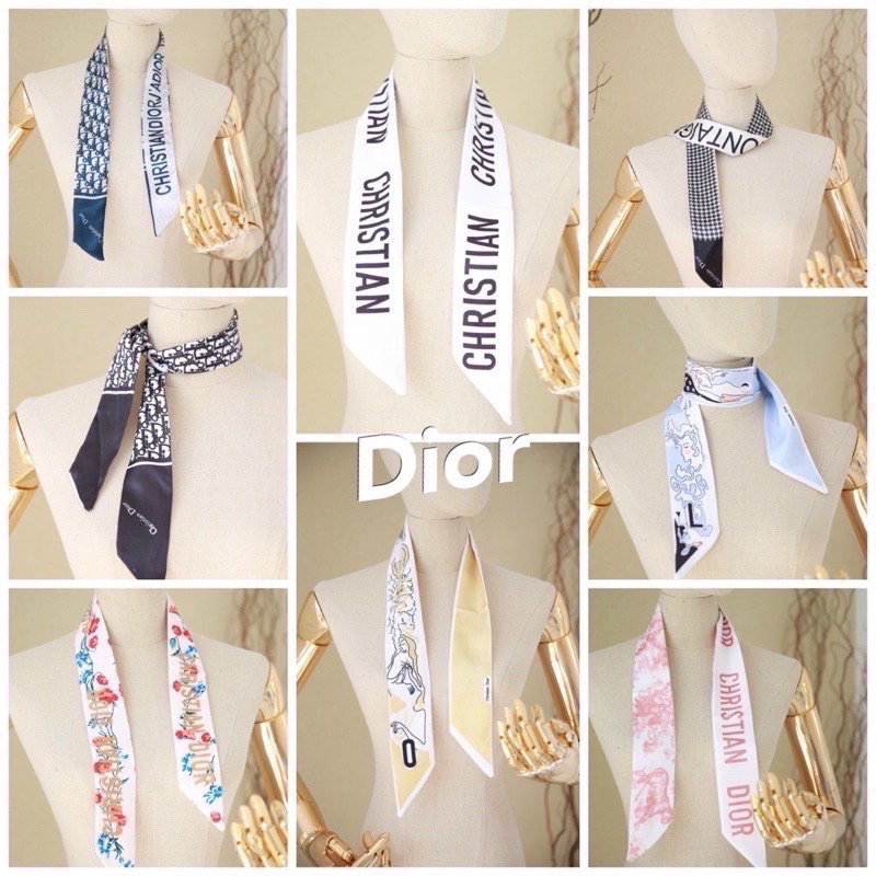 ❤️‍🔥KHĂN COTTON ĐA NĂNG - KHĂN QUẤN TÚI LV - HM - CC - CD - GG - VẢI COTTON XỊN