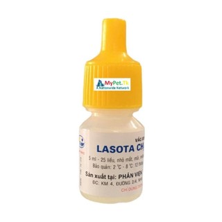 Vaccin Lasota chịu nhiệt cho Gà , Ngừa dịch tả, phân xanh