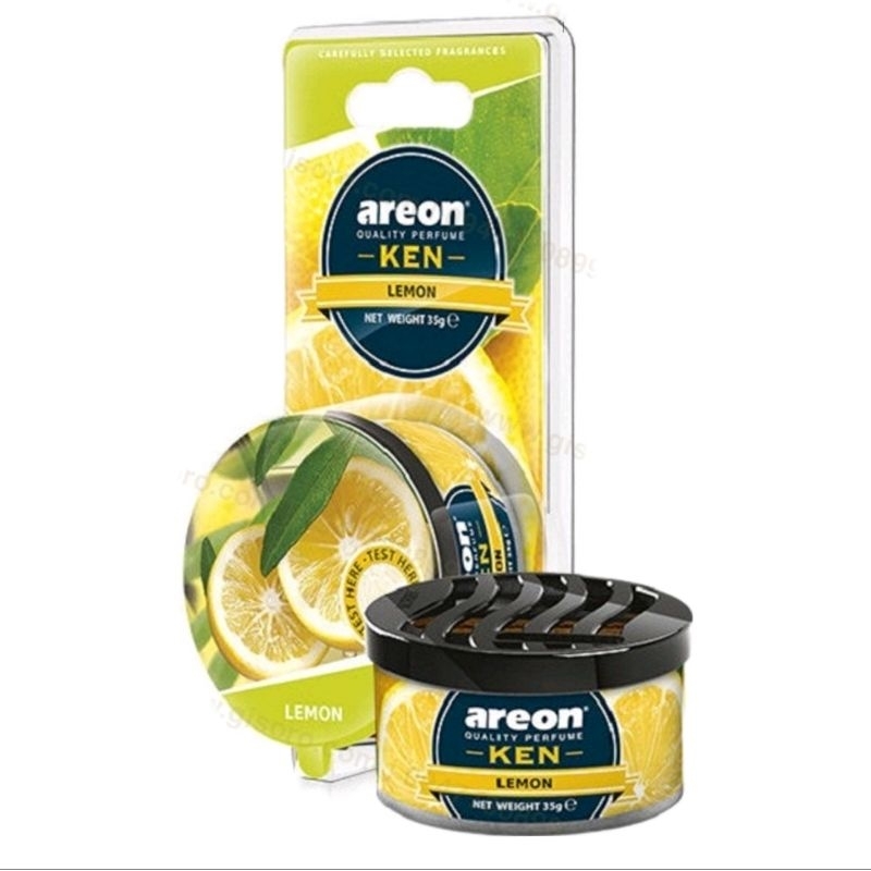 Sáp Thơm nước hoa Ô Tô AREON CHANH TÂY Khử Mùi Xe Hơi Cao Cấp nhập Khẩu Bulgaria