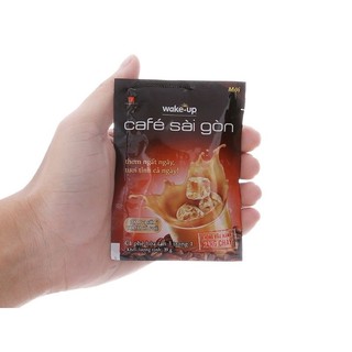 CAFÉ WAKE-UP SÀI GÒN BỊCH 456GR (24 GÓI×19GR)