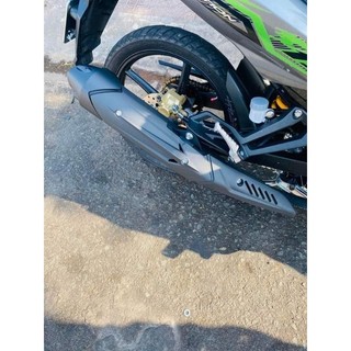 Pô ốp lc v6 gắn pô zin ex150