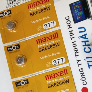 Pin SR626SW, 377 - 1.55V / Pin Maxell Silver Oxide