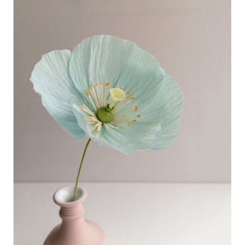 CUỘN GIẤY NHÚN LÀM HOA 50CMx2.5M CAO CẤP - GIẤY XỐP NHĂN LÀM HOA HANDMADE