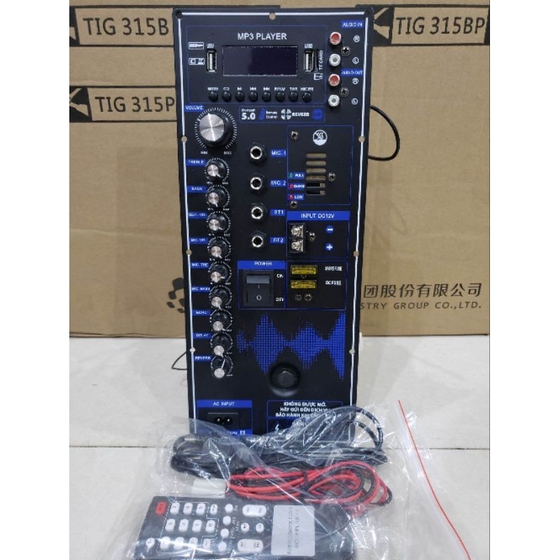 Mạch loa kéo 4 tấc đơn 3 tấc đôi Reverb chống hú DSP T15 thế hệ mới nhất 2023