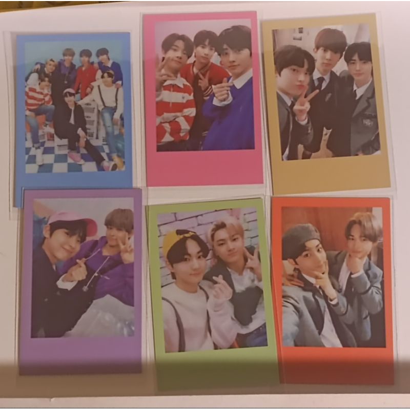 Thẻ ảnh photocard pola ggu 2021 enhypen otp Sunki jaywon hot hit official pola 2021