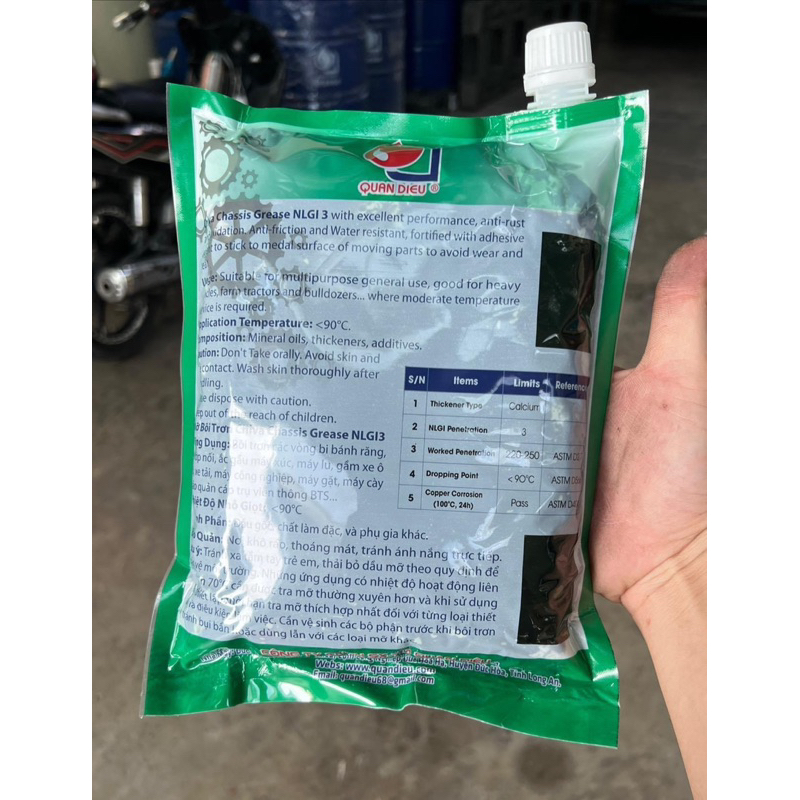 Mỡ Bôi Trơn Đa Năng Chiva Chassis Grease NLGI 3
