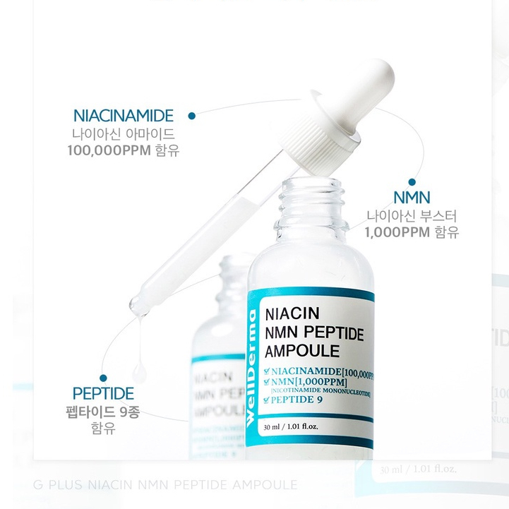 Tinh chất cô đặc WELLDERMA G Plus Niacin NMN Peptide