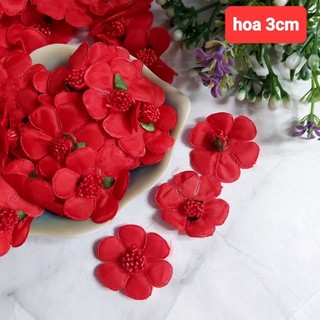 Hoa trang trí size 2.3cm đến 3 cm(20cái /7k)