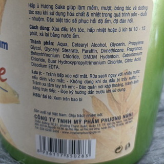 Kem Hấp Ủ Tóc Phục Hồi Hư Tổn Sake Nice 1000ml