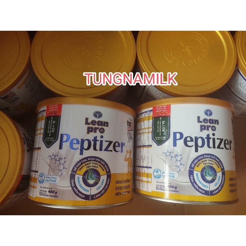 SỮA ĐẠM THỦY PHÂN LEANPRO PEPTIZER cho người kém hấp thu