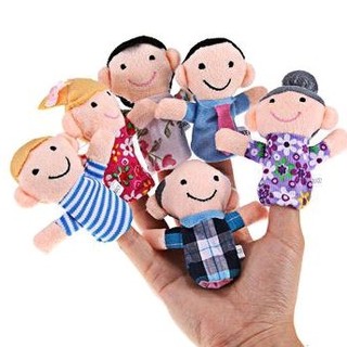 rối ngón tay cho bé 10 con, 6 con