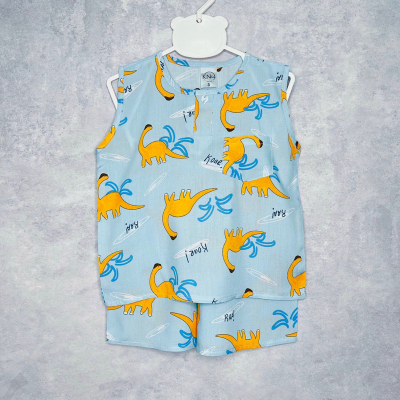 Bộ tole / lanh sát nách bé trai size 8-40kg