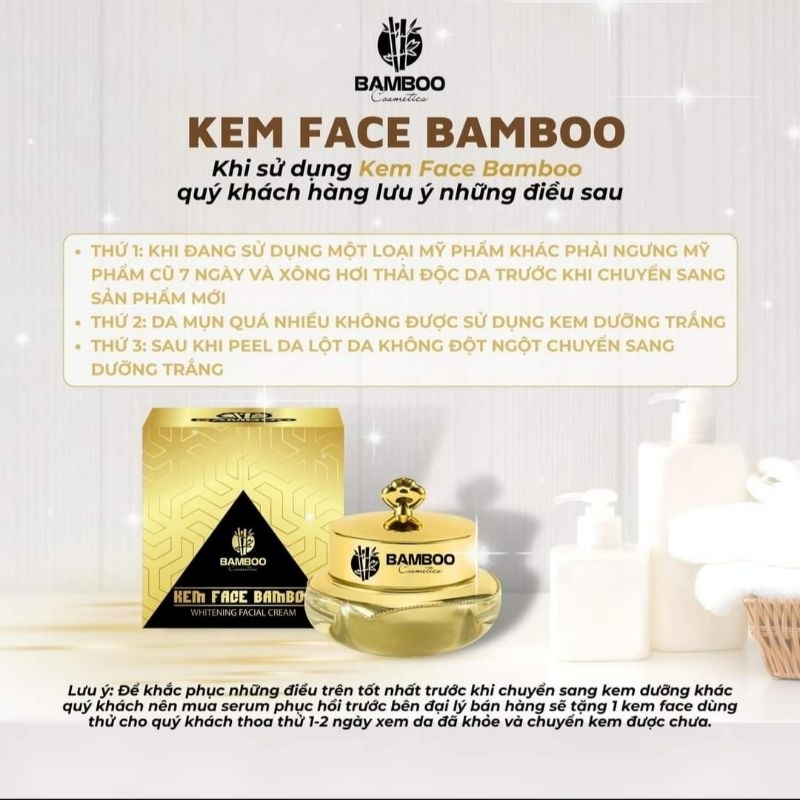 Kem Face Lụa Bamboo