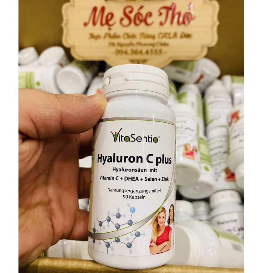 Viên uống tăng nang trứng DHEA + Hyaluron C plus - nguyenphuongchau