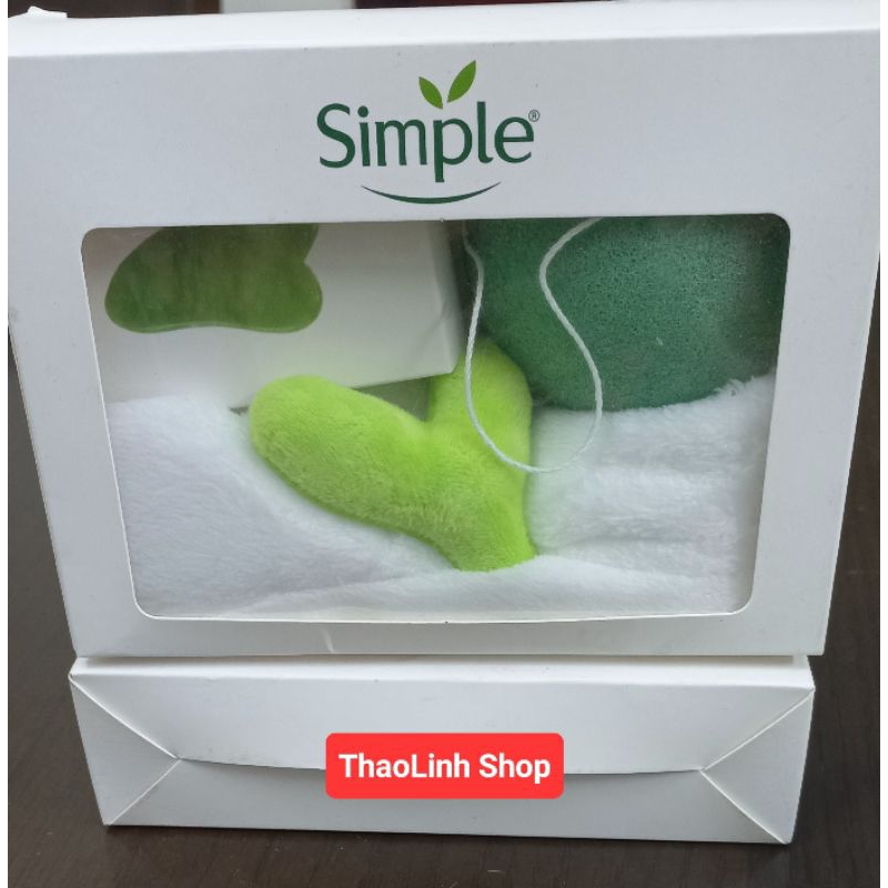 Sét Skincare Thiên nhiên Simple 3 món