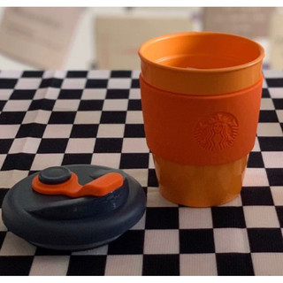 - bình nhựa halloween 22 plas navy orange tumbler 12oz