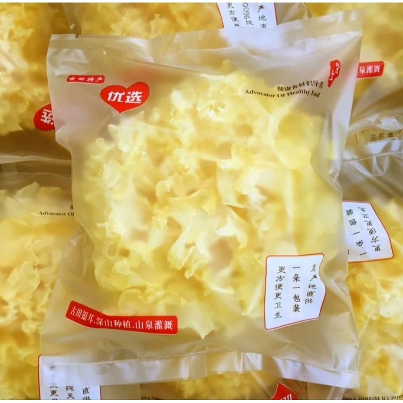 Nấm tuyết khô  nguyên bông to loại đẹp