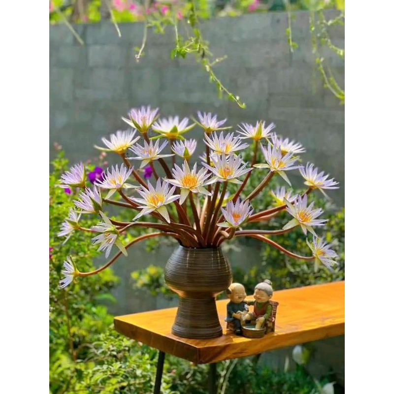 Lọ hoa dáng nấm - sứ cao cấp Bát Tràng