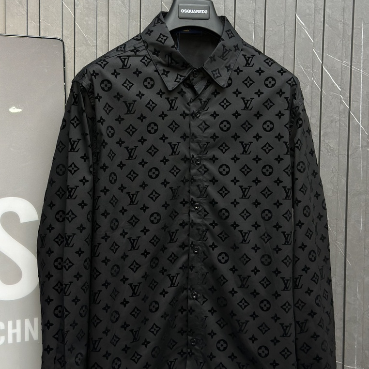 Áo sơ mi Louis Vuitton họa tiết hoa LV full LA 1-1 on web