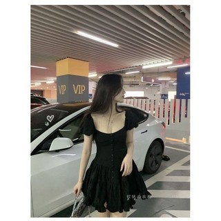 Váy tay bồng tôn dáng Hirostore