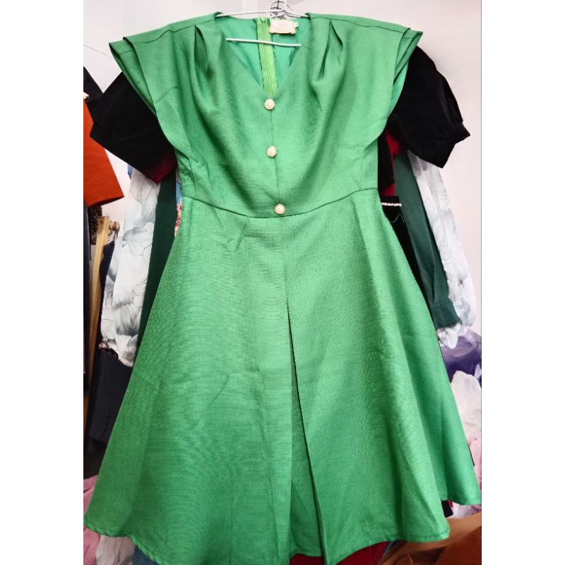 đầm thiết kế hãng với chất dạ mềm mát tay 2 lớp (SP dành cho khách chốt live)