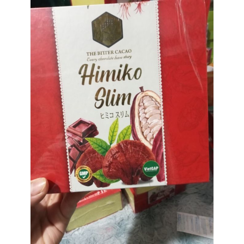 Hộp 20 gói ca ca HIMIKO SLIM màu đỏ