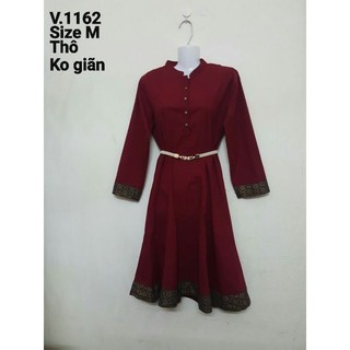 ĐẦM XOÈ VIỀN HOA VĂN