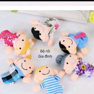 rối ngón tay cho bé 10 con, 6 con