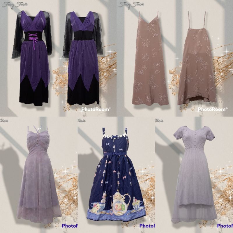 Đầm 2hand, đầm si 100 93 (Ins:catchy_2hand)