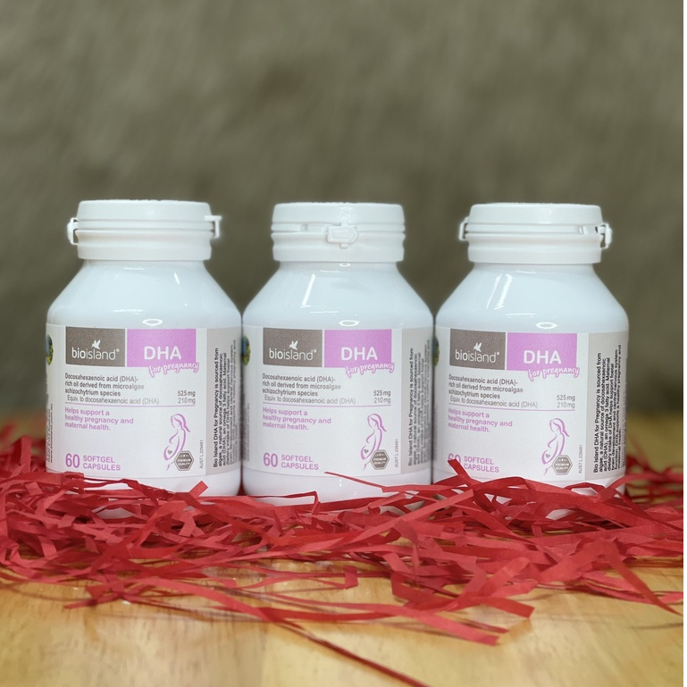 Viên uống bổ sung vitamin cho bà bầu Bio Island DHA 60 viên - nguyenphuongchau