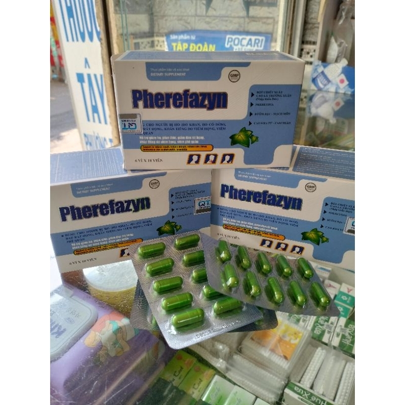( Bổ phế thảo dược ) Pherefazyn hộp 60viên