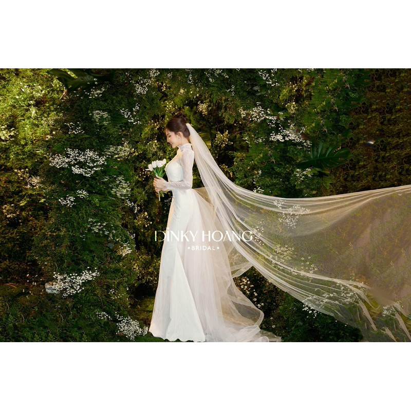 TOP bán chạy nhất Von , lúp cô dâu 3m 1 lớp