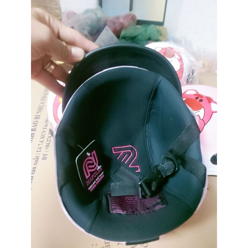 Mũ bảo hiểm gấu dâu loại 1