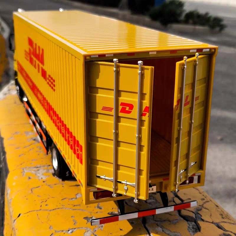 Mô Hình xe tải Dongfeng chuyển phát hợp kim 1:24