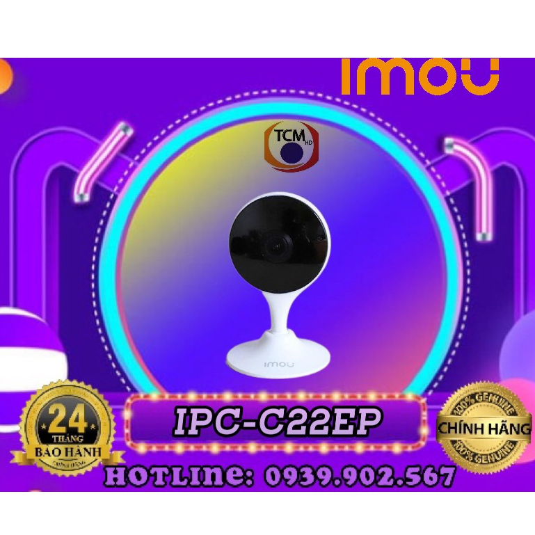 Camera IP hồng ngoại không dây 2.0 Megapixel DAHUA IPC-C22EP-A-IMOU