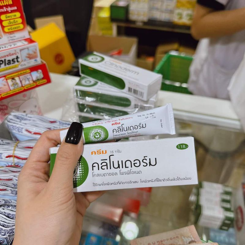 Kem bôi vảy nến, viêm da CLINODERM Thái Lan