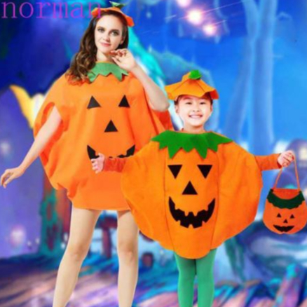 ✅ Áo Choàng Quả Bí Ngô - Túi Ngộ Nghĩnh Đáng Yêu Cho Bé Hóa Trang Halloween