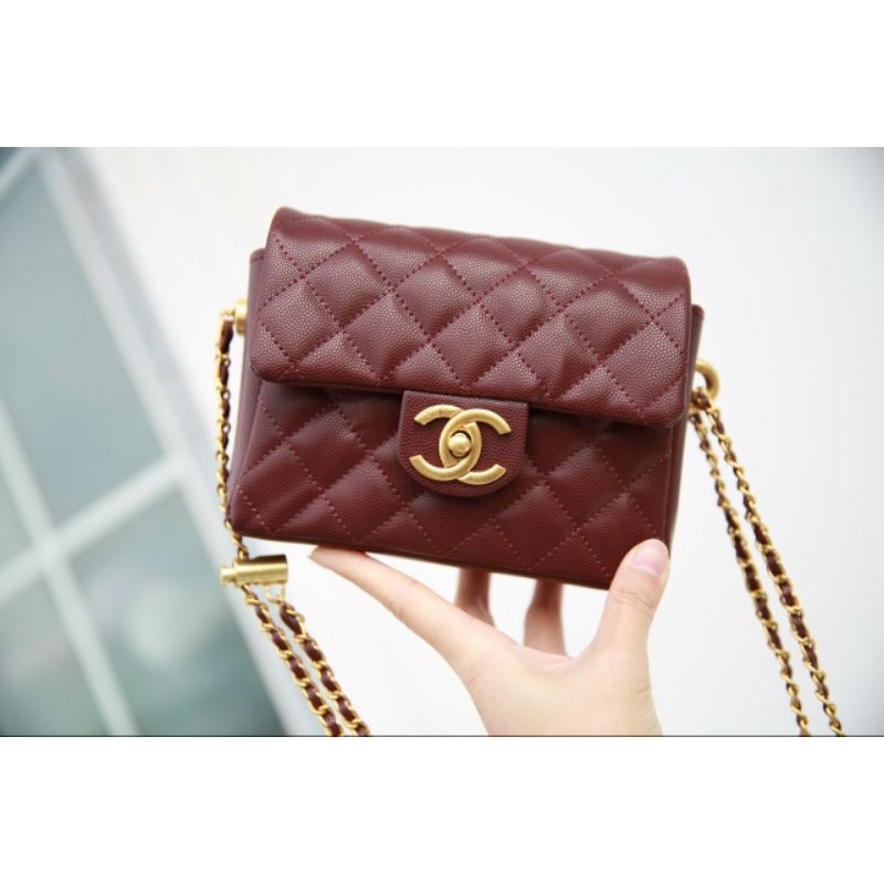 Túi clasic new họp nam châm sz 17