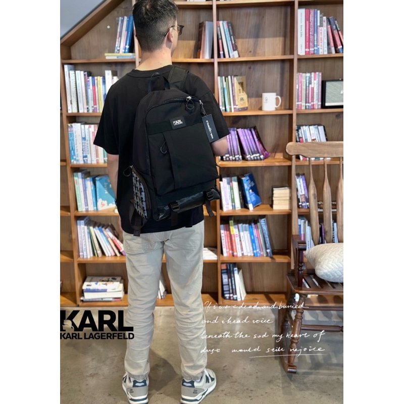 Balo thời trang KARL LAGER hàng xuất full phụ liệu hãng 2023