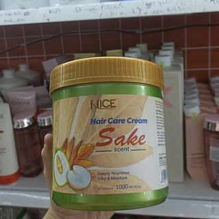Kem Hấp Ủ Tóc Phục Hồi Hư Tổn Sake Nice 1000ml